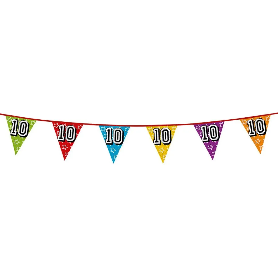 Slingers 10 Jaar Glitter 8m
