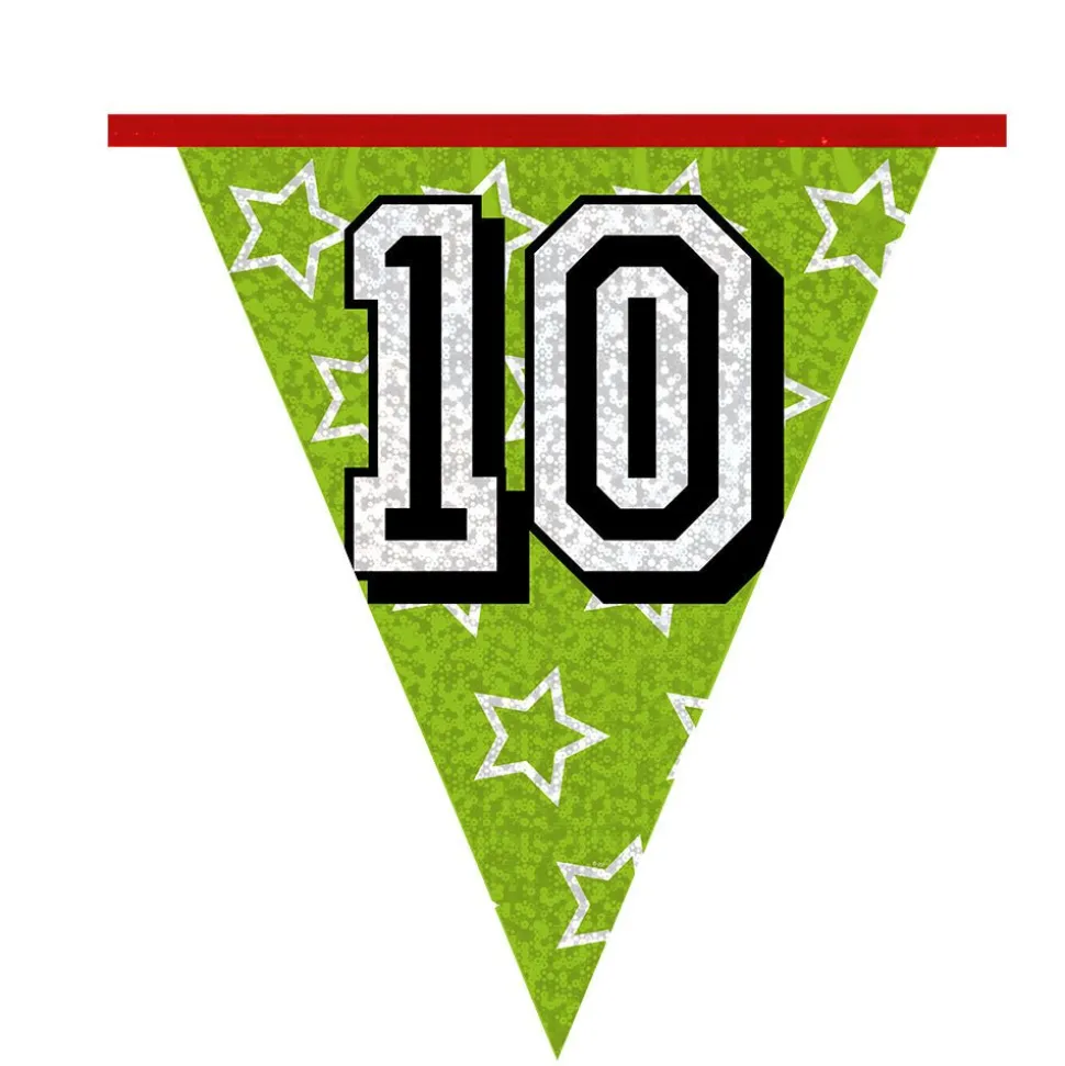 Slingers 10 Jaar Glitter 8m