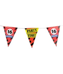 Slingers 16 jaar Verkeersbord 10m