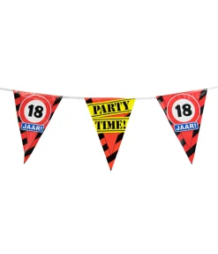 Slingers 18 jaar Verkeersbord 10m