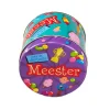 Snoepblik Meester 9cm