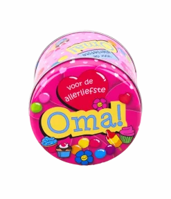 Snoepblik Oma 9cm