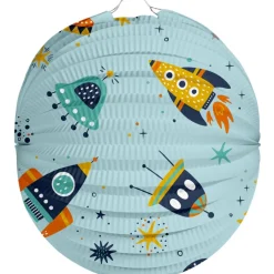 Space Lampion Gekleurd 22cm
