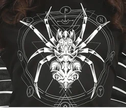 Spinnen Halloween Jurk Dames