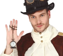 Steampunk Zakhorloge Ketting