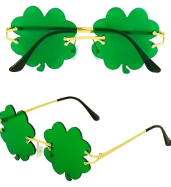 St. Patrick'S Day Bril Groen Klaver
