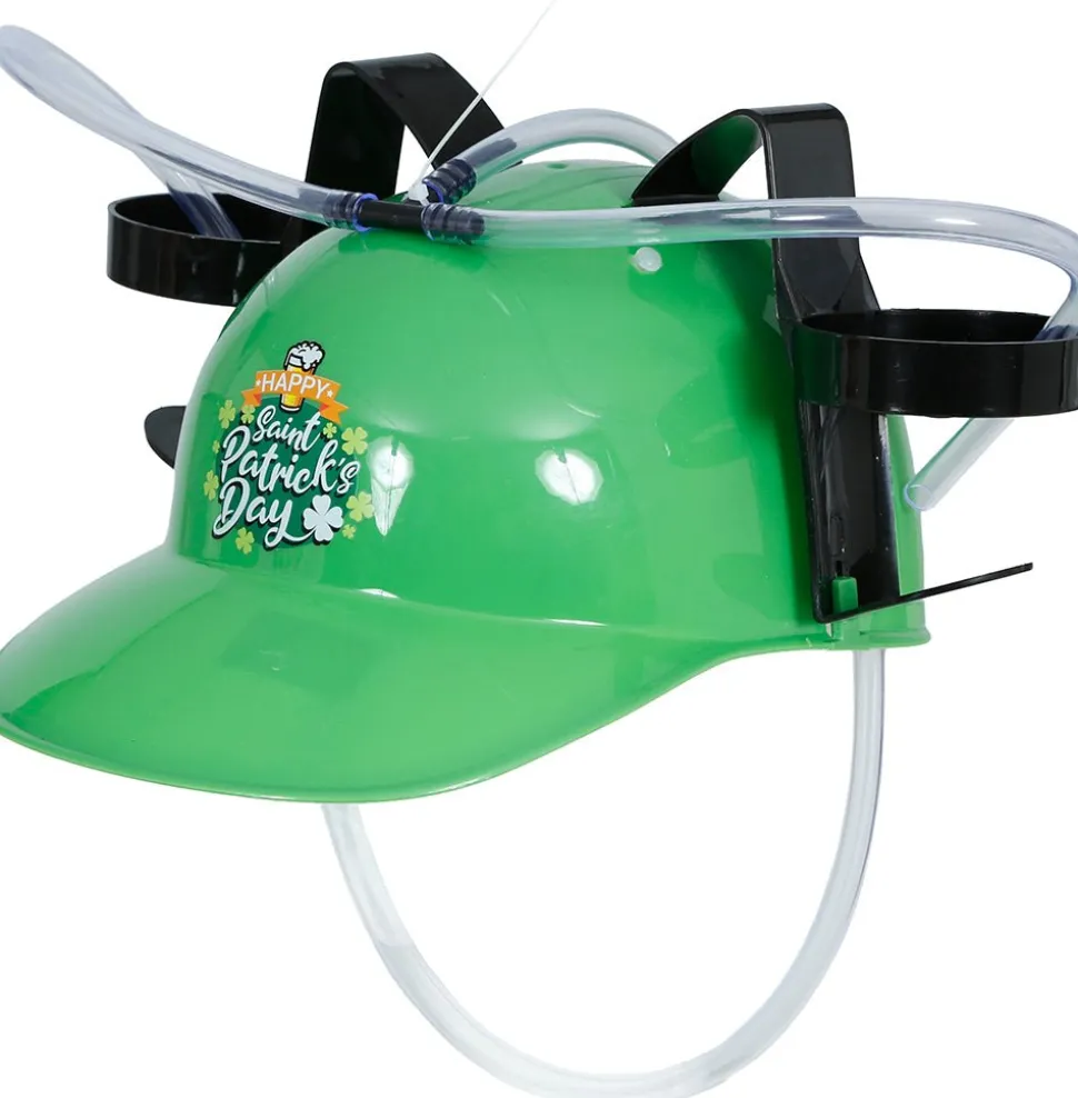 St. Patrick'S Day Helm Voor Drinken 43cm