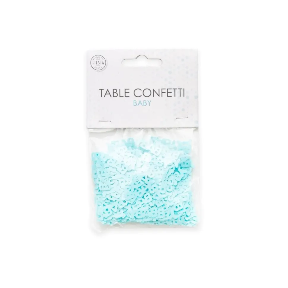 Tafelconfetti Baby Blauw