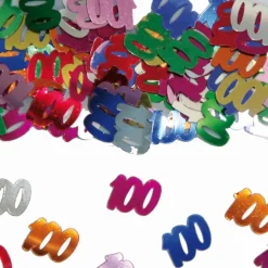 Tafelconfetti 100 Jaar 1cm 600st