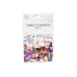 Tafelconfetti 17 Jaar Gekleurd