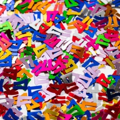 Tafelconfetti 17 Jaar Gekleurd