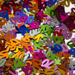 Tafelconfetti 70 Jaar Gekleurd