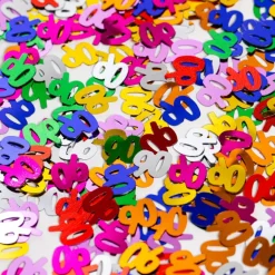 Tafelconfetti 90 Jaar Gekleurd