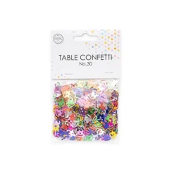 Tafelconfetti 30 Jaar Gekleurd
