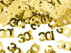 Tafelconfetti 30 Jaar Goud