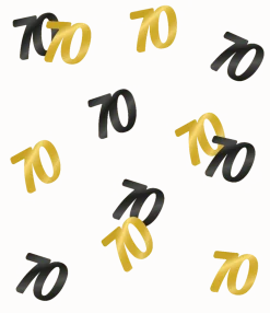 Tafelconfetti 70 Jaar 20gr
