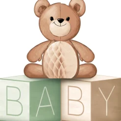Tafeldecoratie Teddy Beer Baby 30,5cm