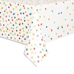 Tafelkleed Confetti Regenboog 2,13m