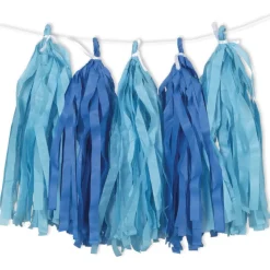 Tassel Slinger Blauw 2,7m