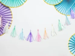 Tassel Slinger Gekleurd Parelmoer 1,2m