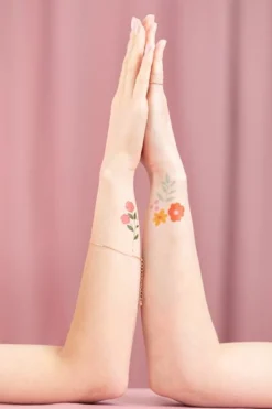 Tattoos Bloemen Mix 19st