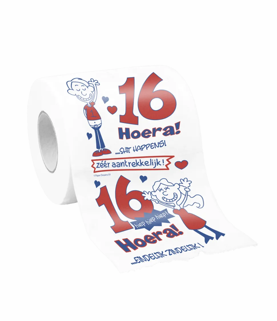 Toiletpapier 16 Jaar