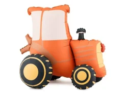 Tractor Folie Ballon Oranje Leeg 72cm