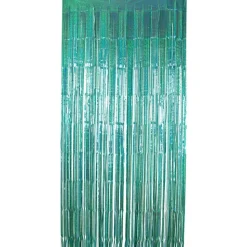 Turquoise Deurgordijn 2m