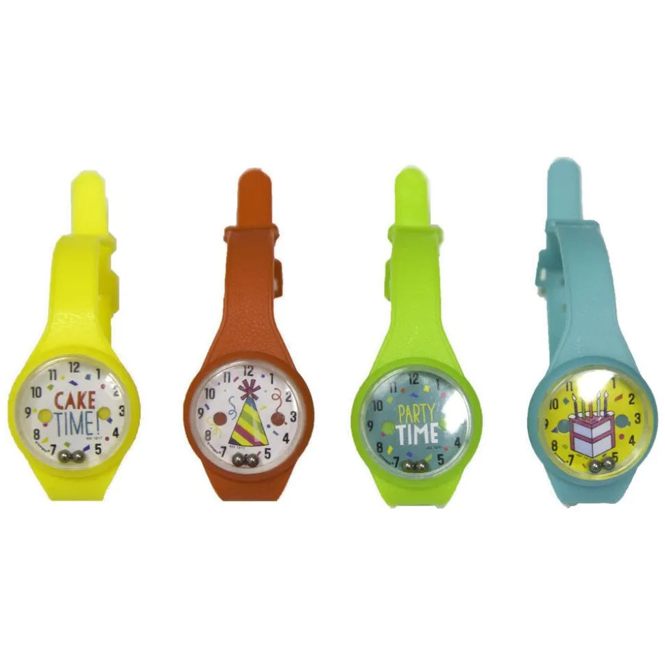 Uitdeelcadeautjes Horloge Puzzels 17,8cm 4st
