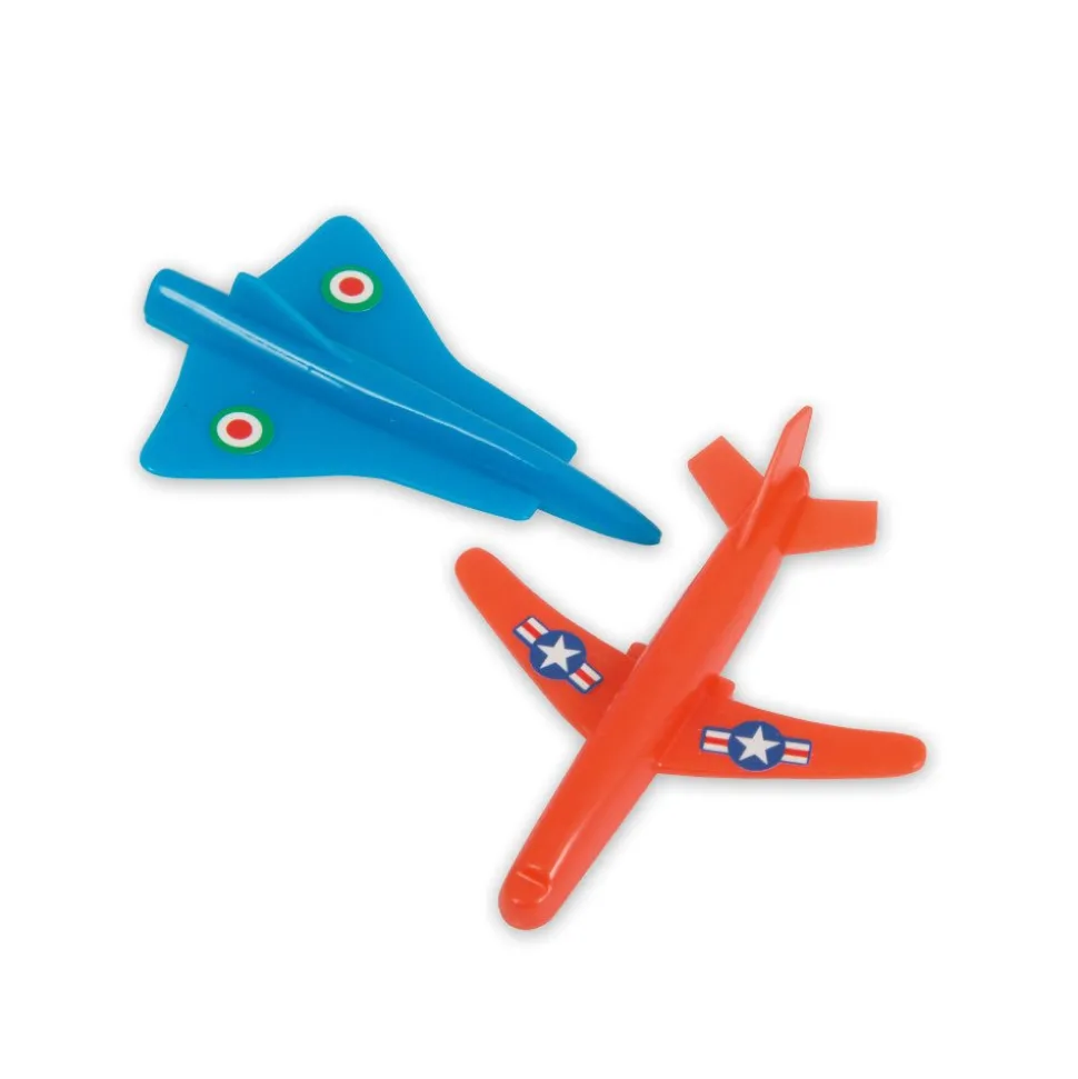 Uitdeelcadeautjes Vliegtuig 8cm 5st