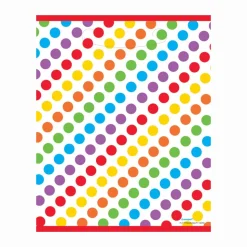 Uitdeelzakjes Confetti Regenboog 8st