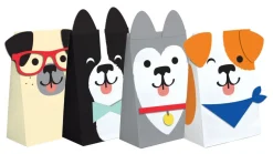 Uitdeelzakjes Honden 20cm 8st