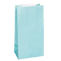 Uitdeelzakjes Lichtblauw 25cm 12st