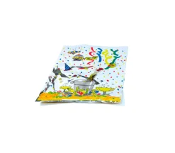 Uitdeelzakjes Metallic 40cm 100st