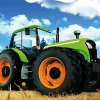 Uitdeelzakjes Traktor 23cm 8st
