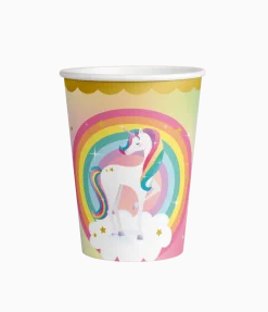 Unicorn Bekers 9cm 8st