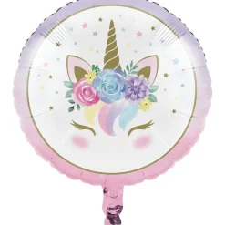 Unicorn Helium Ballon Leeg 45cm