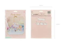 Unicorn Snackbakje 12cm 6st