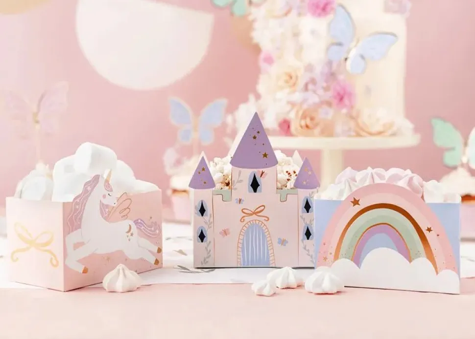 Unicorn Snackbakje 12cm 6st