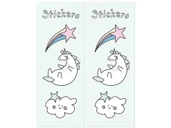 Unicorn Uitdeelzakjes Papier 18cm 6st