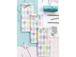 Unicorn Uitdeelzakjes Papier 18cm 6st