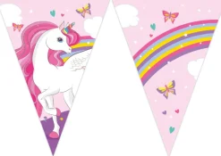 Unicorn Vlaggenlijn Regenboog