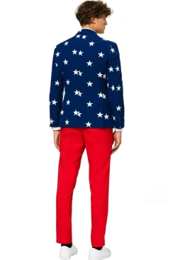 USA Stars Stripes Pak Heren OppoSuits