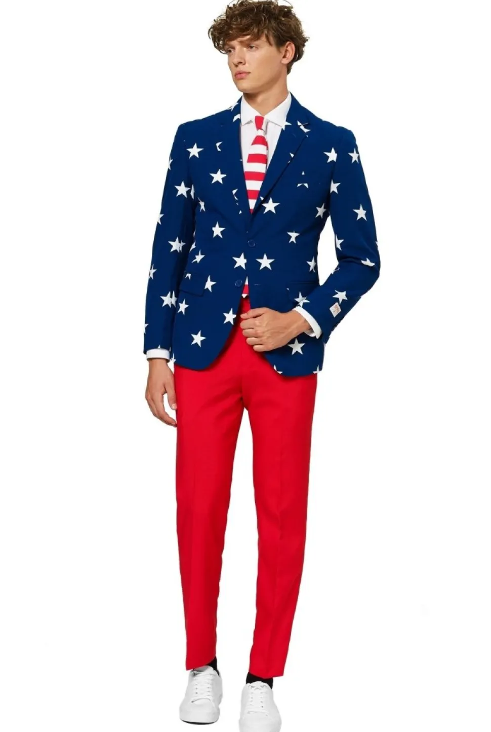 USA Stars Stripes Pak Heren OppoSuits