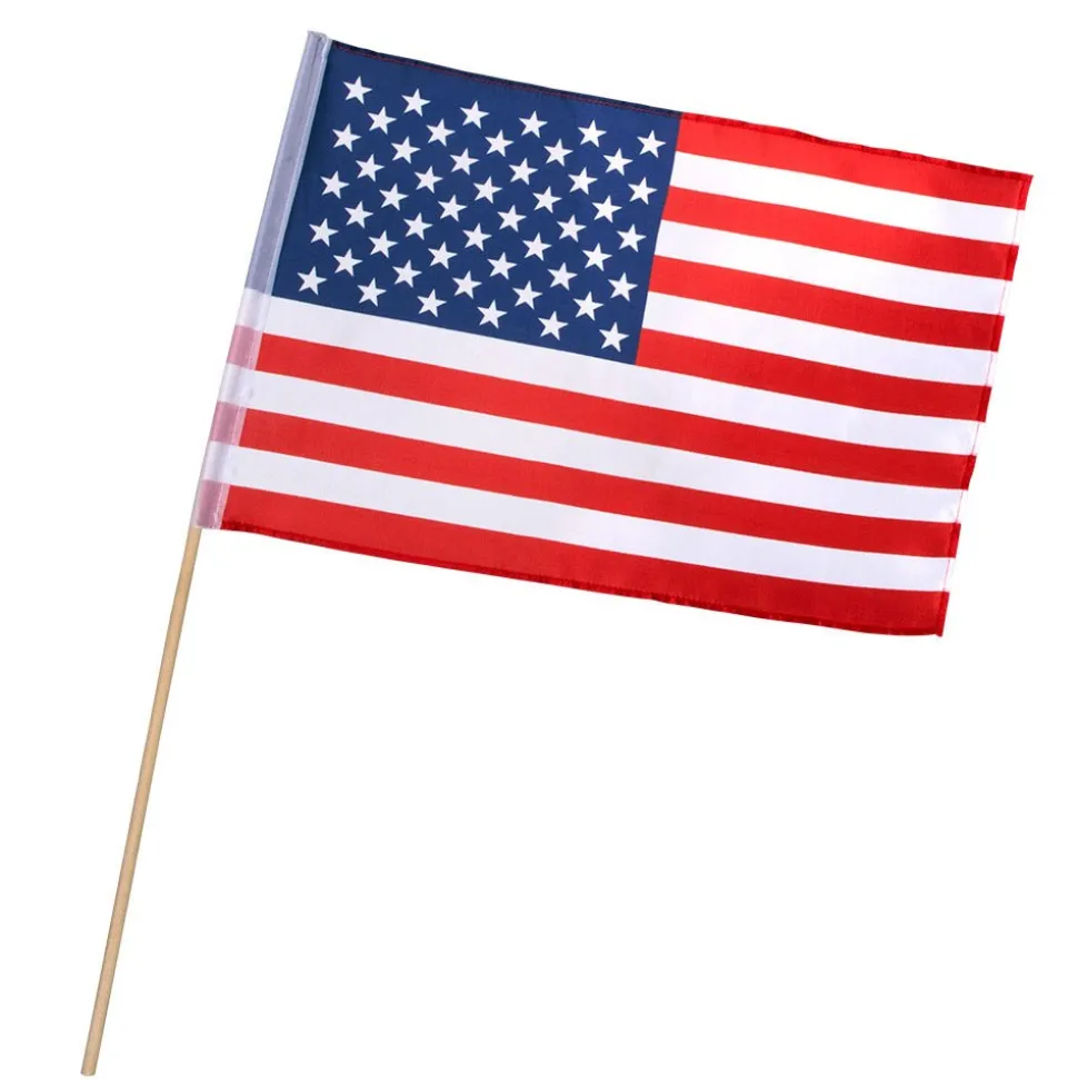 USA Zwaaivlag 45cm