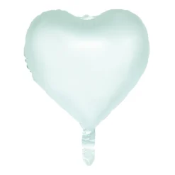 Valentijnsdag Helium Ballon Groen Pastel Leeg 45cm