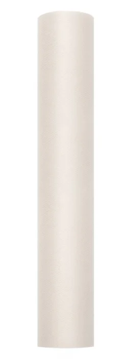 Vanille Creme Tule Rol 30cm 9m