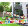 Verjaardag Afzetlint Happy Birthday Stippen 15m