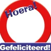 Verjaardag Deurbord Personaliseerbaar 50cm
