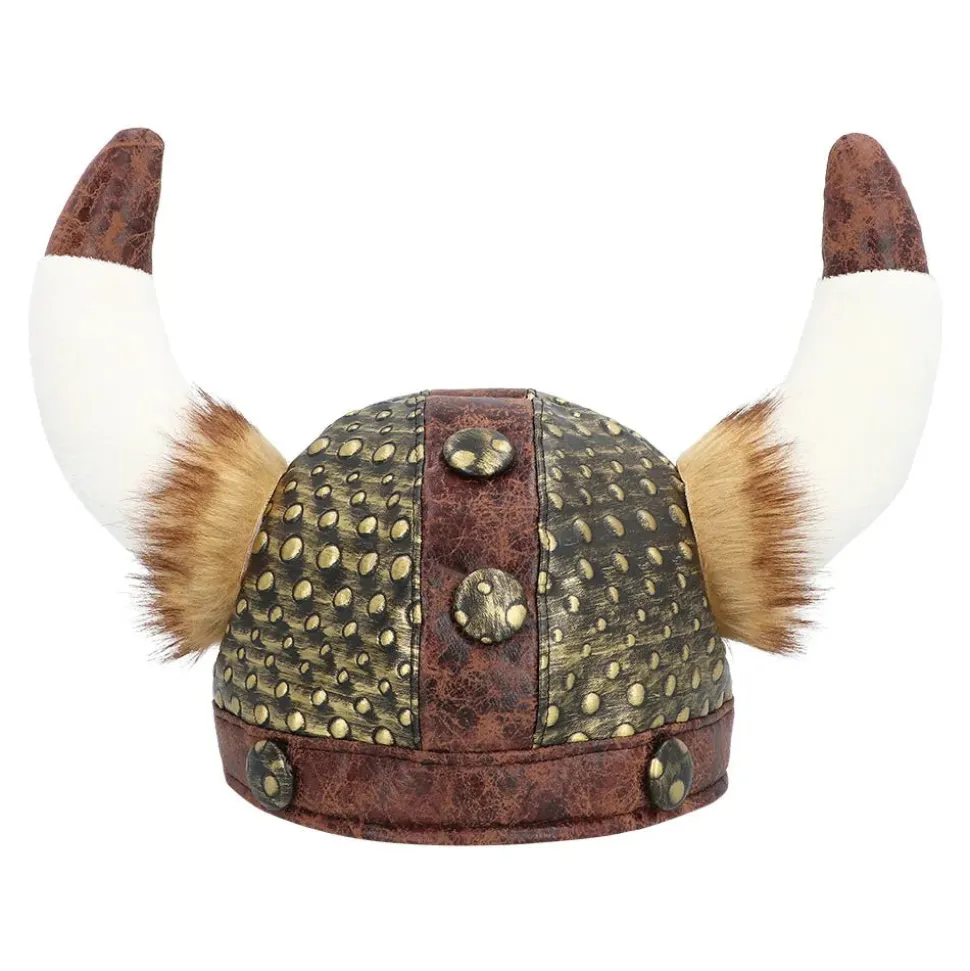 Viking Helm Bruin Wit
